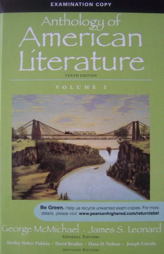 Book Anthology of American Literature (Volume I) free