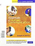 Book Essentials of Human Communication, Books a la Carte Plus MyCommunicationLab CourseCompass (6th Edition) free