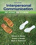 Book Interpersonal Communication + Mycommunicationlab with Pearson Etext + Student Access Code: Relating to Others free