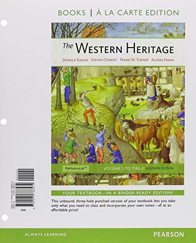 Book Western Heritage, The, Volume 1, Books a la Carte Plus NEW MyLab History with eText -- Access Card Package (11th Edition) free