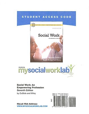 Book Mysocialworklab -- Standalone Access Card -- For Social Work: An Empowering Profession (7th Edition) (mysocialworklab (access Codes)) free