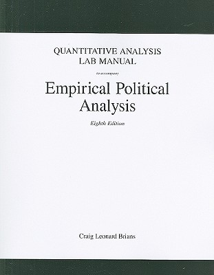 Book Quantitative Analysis Lab Manual for Empirical Political Analysis free