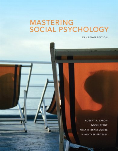 Book Mastering Social Psychology, First Canadian Edition with MyPsychLab free