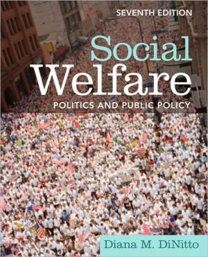 Book Social Welfare: Politics and Public Policy (7th Edition) free