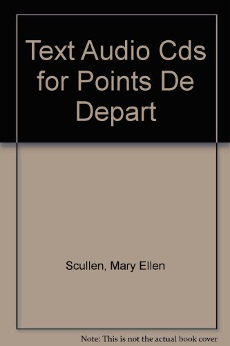 Book Text Audio CDs for Points de depart free