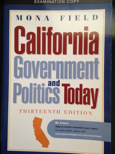Book California Government and Politics Today Thirteenth Edition free