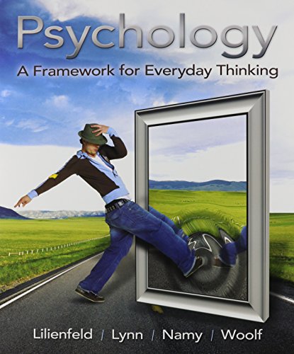 Book Psychology: A Framework for Everyday Thinking with MyPsychLab Pegasus and Pearson eText free