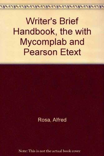 Book Writer's Brief Handbook, The with MyCompLab and Pearson eText (7th Edition) free