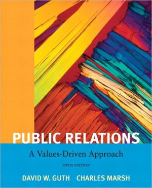 Book Public Relations: A Value Driven Approach (5th Edition) free