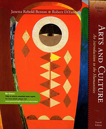 Book ARTS AND CULTURE An Introduction to the Humanities ,Vol. Two, Exam Copy, 4TH ed. free