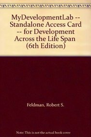 Book Development Across the Life Span Mydevelopmentlab Student Access Code Card free