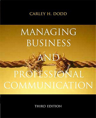 Book Managing Business & Professional Communication free