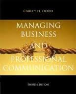 Book Managing Business And Professional Communications, Examination Copy free