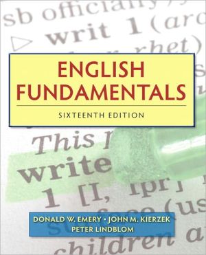 Book English Fundamentals (Mywritinglab) free