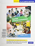 Book Essentials of Human Communication, Books a la Carte Plus MyCommunicationLab -- Access Card Package (7th Edition) free