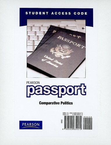 Book Pearson Passport -- Standalone Access Card -- For Comparative Politics free