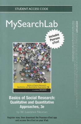 Book Mysearchlab With Pearson Etext -- Standalone Access Card -- Forbasics Of Social Research: Qualitative And Quantitative Approaches free