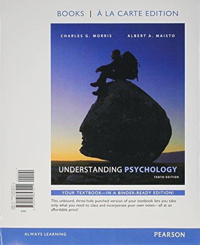 Book Understanding Psychology, Books a la Carte Edition (10th Edition) free