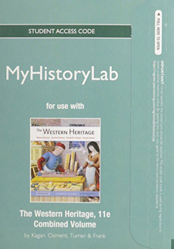 Book NEW MyLab History without Pearson eText -- Standalone Access Card -- for The Western Heritage (11th Edition) free