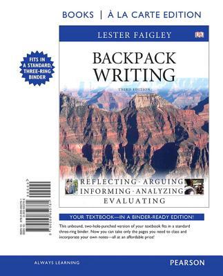 Book Backpack Writing, Books a la Carte Edition (3rd Edition) free
