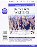 Book Backpack Writing, Books A La Carte Plus Mycomplab With Etext -- Access Card Package (3rd Edition) free