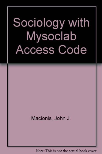 Book Sociology and NEW MySocLab with Pearson eText (14th Edition) free