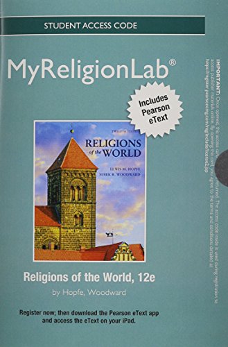 Book Religions of the World New Myreligionlab Access Code: Includes Pearson eText free