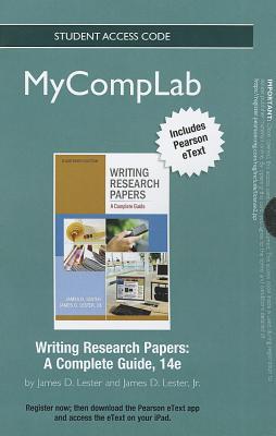 Book New Mycomplab With Pearson Etext -- Standalone Access Card -- For Writing Research Papers free