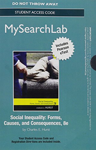 Book Mysearchlab With Pearson Etext -- Standalone Access Card -- For Social Inequality: Forms, Causes, And Consequences (8th Edition) free
