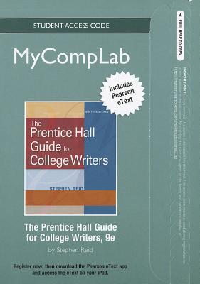 Book New Mycomplab With Pearson Etext -- Standalone Access Card -- For The Prentice Hall Guide For College Writers (9th Edition) free