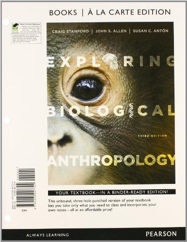 Book Exploring Biological Anthropology free