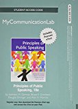 Book New Mycommunicationlab With Pearson Etext -- Standalone Access Card -- For Principles Of Public Speaking (18th Edition) free