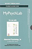 Book New Mypsychlab -- Standalone Access Card -- For Abnormal Psychology (3rd Edition) (new!!) free