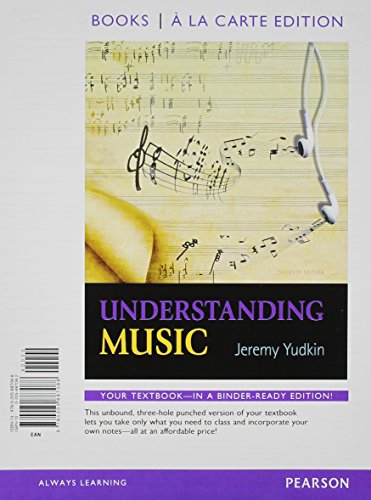 Book Understanding Music, Books a la Carte Plus MySearchLab with Pearson eText --Access Card Package (7th Edition) free