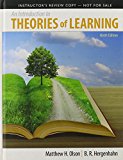 Book An Introduction to Theories of Learning: Ninth Edition free