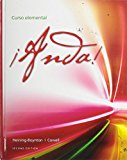 Book Anda! Curso elemental + Student Activities Manual + SAM Answer Key + Oxford New Spanish Dictionary free