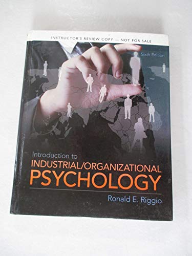 Book Introduction to Industrial and Organizational Psychology free