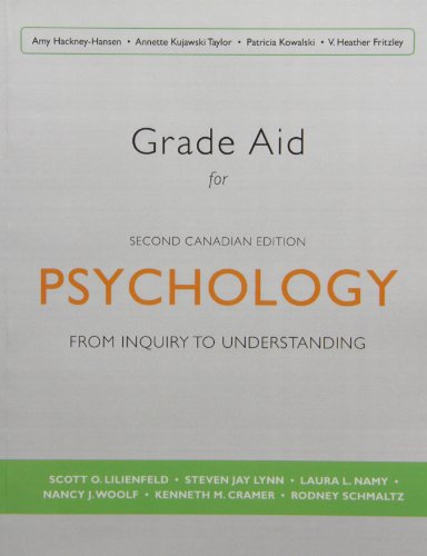Book Study Guide for Psychology: From Inquiry to Understanding, Second Canadian Edition free