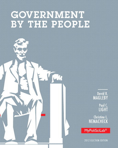 Book Government By The People Mypoliscilab Access Code: 2012 Election Edition: Includes Pearson Etext free