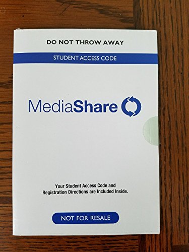 Book Pearson MediaShare -- Valuepack Access Card free