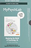 Book NEW MyPsychLab with Pearson eText - Standalone Access Card - for Mastering the World of Psychology (5th Edition) free