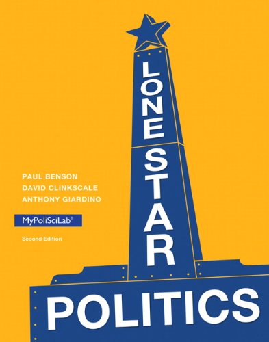 Book Lone Star Politics, plus NEW MyPolisciLab with eText -- Access Card Package (2nd Edition) free