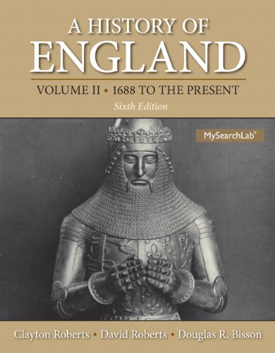 Book History of England, A , Volume 2 (1688 to the Present) Plus MySearchLab with eText -- Access Card Package (6th Edition) free