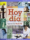Book Hoy día: Spanish for Real Life, Volume 1 @ MyLab Spanish with Pearson eText -- Access Card Vols 1 & 2 (one semester access) Package free