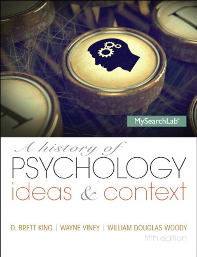 Book A History of Psychology: Ideas & Context Plus NEW MySearchLab with eText -- Access Card Package (5th Edition) free