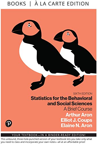 Book Statistics for the Behavioral and Social Sciences: A Brief Course (2-downloads) (What's New in Psychology) free
