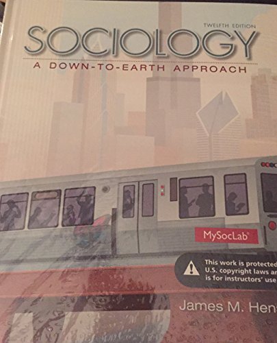 Book Sociology a Down to Earth Approach free