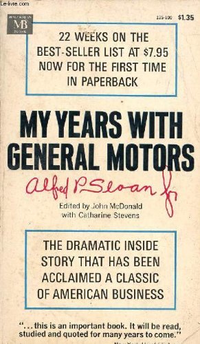 Book My years with General Motors free