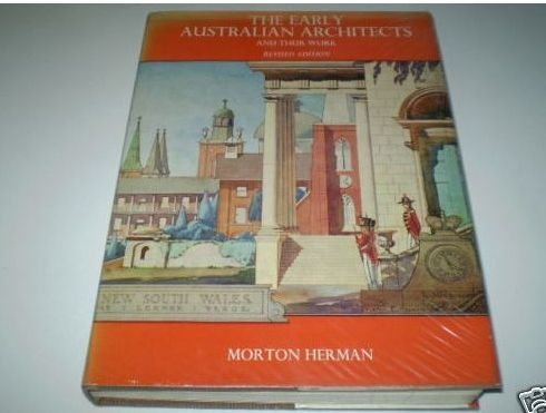 Book The early Australian architects and their work free