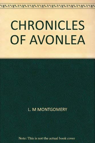 Book CHRONICLES OF AVONLEA free